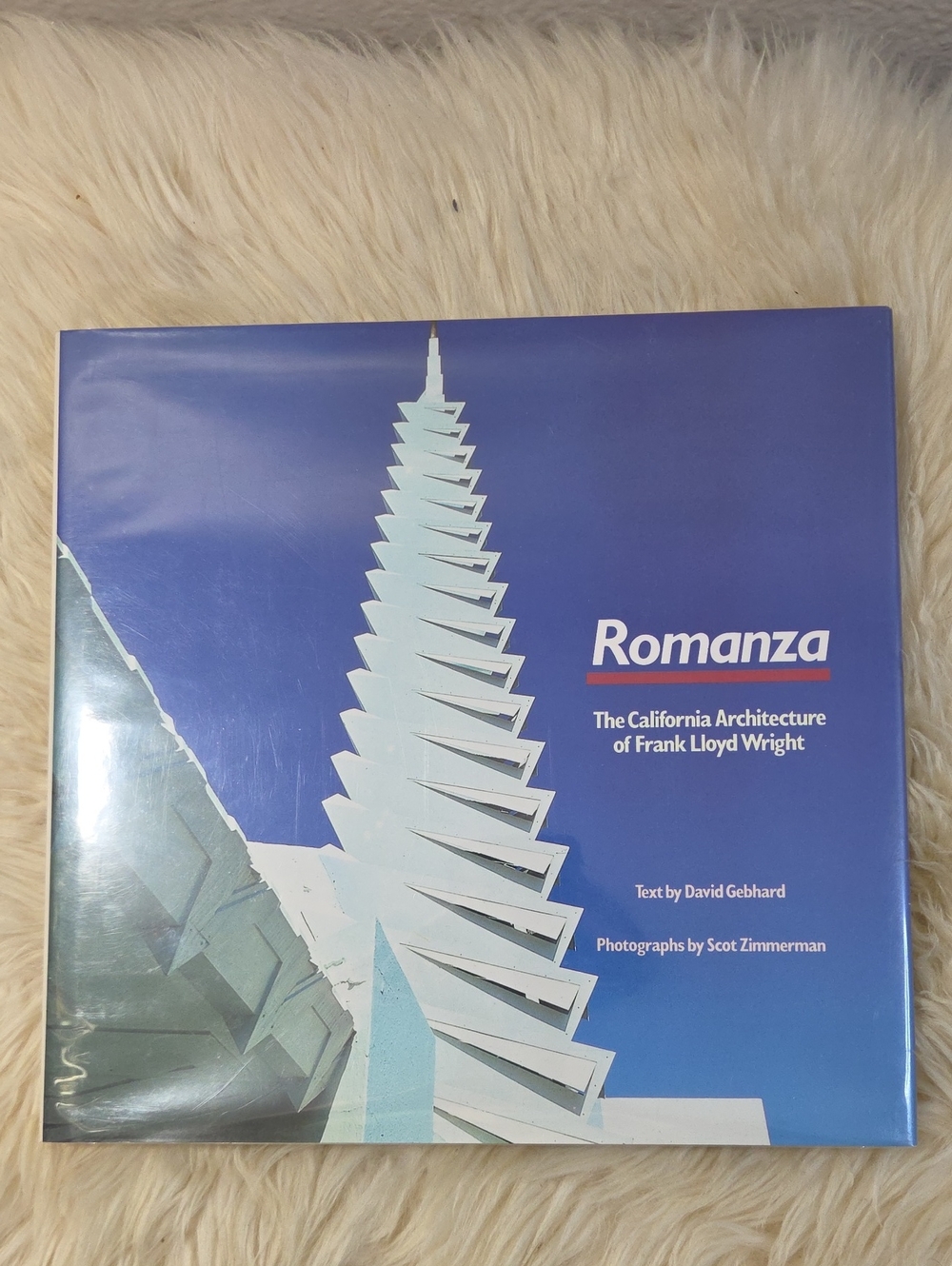 Romanza Frank Lloyd Wright California Architecture 1988 1st Edition Hardcover